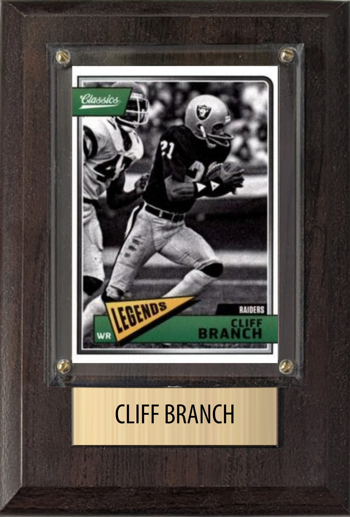 Cliff Branch 4x6 plaque