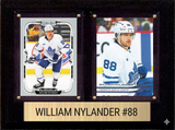 William Nylander Toronto Maple Leafs Fan Gift Plaque 6x8 2 Cards Upper Deck 2024 2025 2026