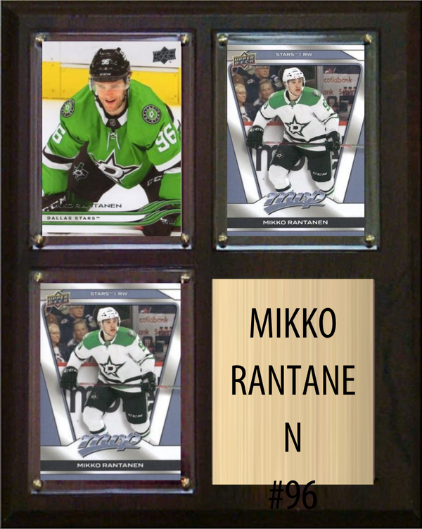 Mikko Rantanen 8x10 plaque