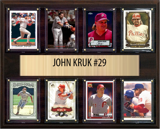 John Kruk 12x15 plaque