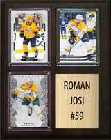 Roman Josi Nashville Predators Fan Gift Plaque 8x10 3 Cards Upper Deck 2024 2025 2026