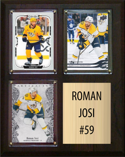 Roman Josi 8x10 plaque