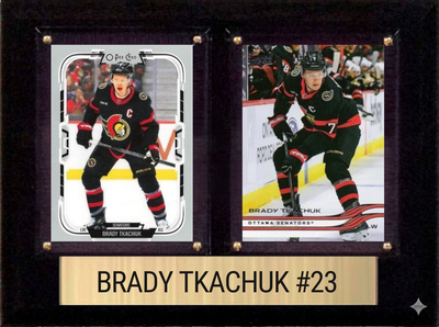 Brady Tkachuk 6x8 plaque