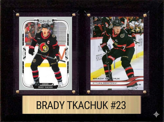 Brady Tkachuk 6x8 plaque
