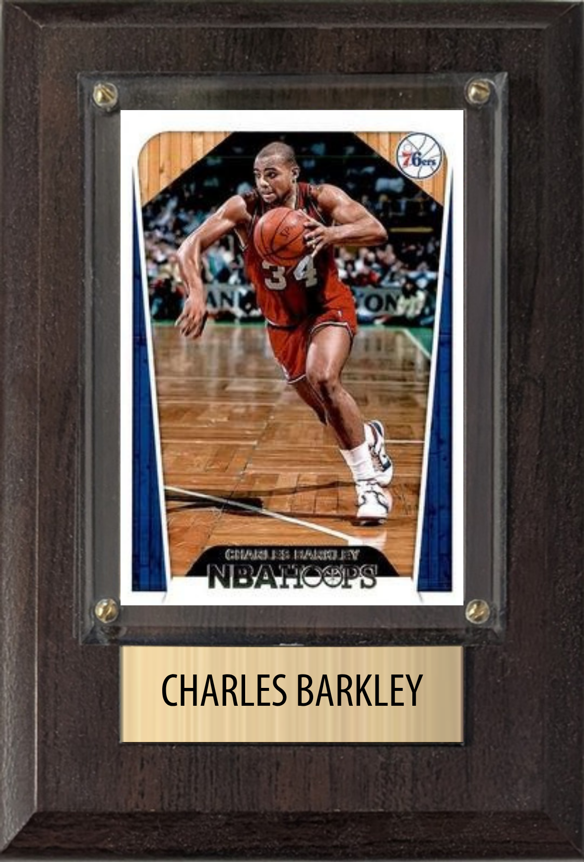 Charles Barkley 4x6 plaque