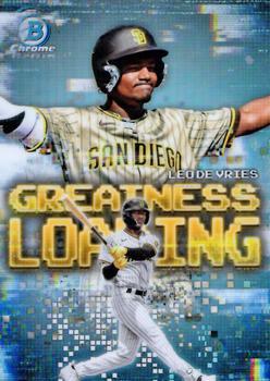 2025 Bowman Greatness Loading Leo De Vries #GL-12