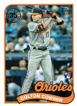 2024 Topps Series 1 1989 Topps Baseball Colton Cowser #89B-12