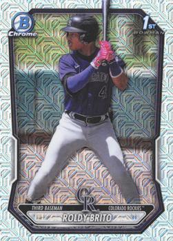 2026 Bowman Chrome Prospects Mega Box Mojo Refractor Roldy Brito #BCP-21