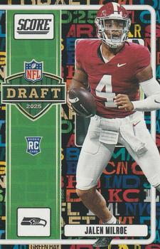 2025 Score NFL Draft Jalen Milroe #10