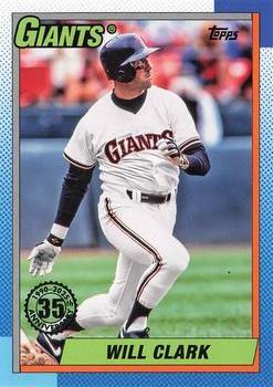 2025 Topps Series 1 1990 Topps Baseball Will Clark #T90-97