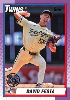 2025 Topps Series 1 1990 Topps Baseball David Festa #T90-67