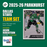 Dallas Stars - Mikko Rantanen & Jason Robertson - 2025-26 Parkhurst Hockey (7-Card Team Set)