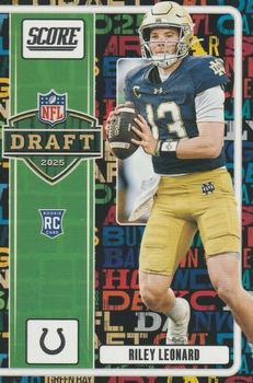 2025 Score NFL Draft Riley Leonard #20