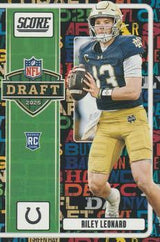 2025 Score NFL Draft Riley Leonard #20