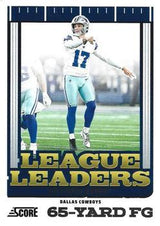 2025 Score League Leaders Brandon Aubrey #15