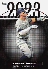 2024 Topps Series 1 2023 Greatest Hits Aaron Judge #23GH-27