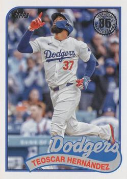 Teoscar Hernandez 2024 Topps Update 1989 Topps Baseball 35th Anniversary #89US-24