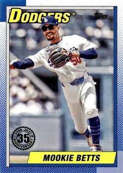 2025 Topps Series 1 1990 Topps Baseball Mookie Betts #T90-60