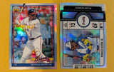 2026 Topps Chrome Ronald Acuña Jr. Insert Lot — Atlanta Braves (2 Cards)