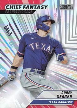 2024 Topps Stadium Club Chief Fantasy Professionals Corey Seager #CFPRO-17 - Texas Rangers