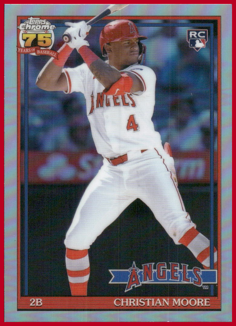 2026 Topps Chrome 1991 Topps Christian Moore #91CB-26