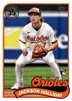 Jackson Holliday 2024 Topps Update 1989 Topps Baseball 35th Anniversary #89US-38