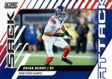 2025 Score Sack Attack Brian Burns #13