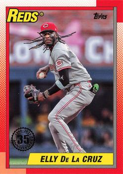 2025 Topps Series 1 1990 Topps Baseball Elly De La Cruz #T90-20