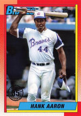 2025 Topps Series 1 1990 Topps Baseball Hank Aaron #T90-14