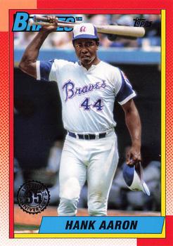 2025 Topps Series 1 1990 Topps Baseball Hank Aaron #T90-14