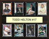 Todd Helton 8 Card Plaque Topps Bowman 2025 2024 Colorado Rockies