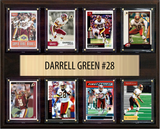 Darrell Green Washington Commanders Hall of Fame Fan Gift Plaque 12x15 8 Cards Prizm, Donruss, Score 2024 2025 2026