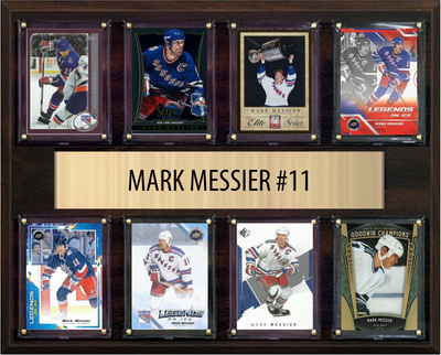 Mark Messier New York Rangers Fan Gift Plaque 12x15 8 Cards Upper Deck 2024 2025 2026