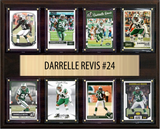 Darrelle Revis New York Jets Hall of Fame Fan Gift Plaque 12x15 8 Cards Donruss, Score 2024 2025 2026
