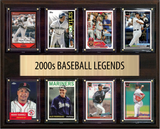 2000s Baseball Legends Fan Cave Plaque