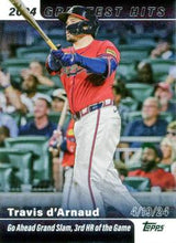 2025 Topps Series 1 2024 Greatest Hits Travis d'Arnaud #GH-26
