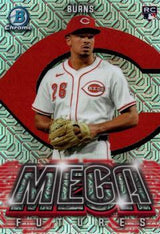 2026 Bowman Mega Futures Chase Burns #MF-9