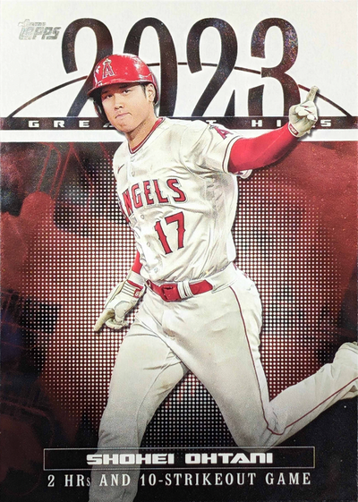 2024 Topps Series 1 2023 Greatest Hits Shohei Ohtani #23GH-14