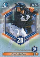 2026 Bowman Bowman Scouts' Top 100 Josue Briceno #BTP-29