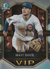 2025 Bowman Very Important Prospects Matt Shaw #VIP-6