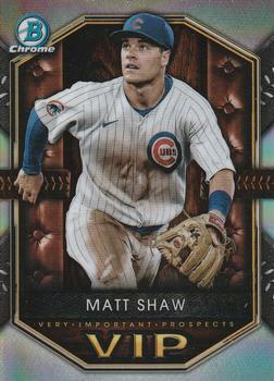 2025 Bowman Very Important Prospects Matt Shaw #VIP-6
