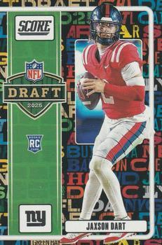 2025 Score NFL Draft Jaxson Dart #18