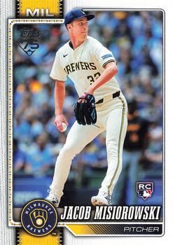 2026 Topps Series 1 Baseball Card Team Set Milwaukee Brewers Jacob Misiorowski