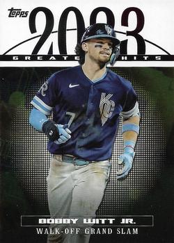2024 Topps Series 1 2023 Greatest Hits Bobby Witt Jr. #23GH-9