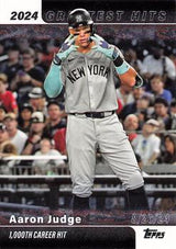 2025 Topps Series 1 2024 Greatest Hits Aaron Judge #GH-16