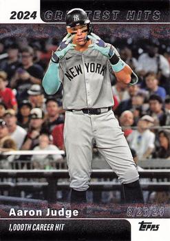 2025 Topps Series 1 2024 Greatest Hits Aaron Judge #GH-16