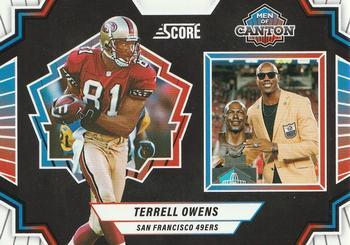 2025 Score Men of Canton Terrell Owens #8