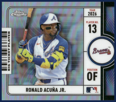 2026 Topps Chrome Big Ticket Players Ronald Acuña Jr. #BTP-7