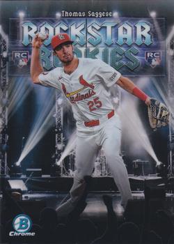 2025 Bowman Rockstar Rookies Thomas Saggese #RR-17