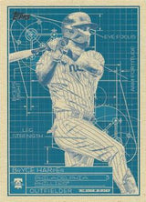 2024 Topps Series 1 Superstar Blueprint Bryce Harper #SB-4